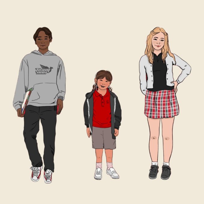 Посетите сайт Buckley Lands' End, посвященный униформе